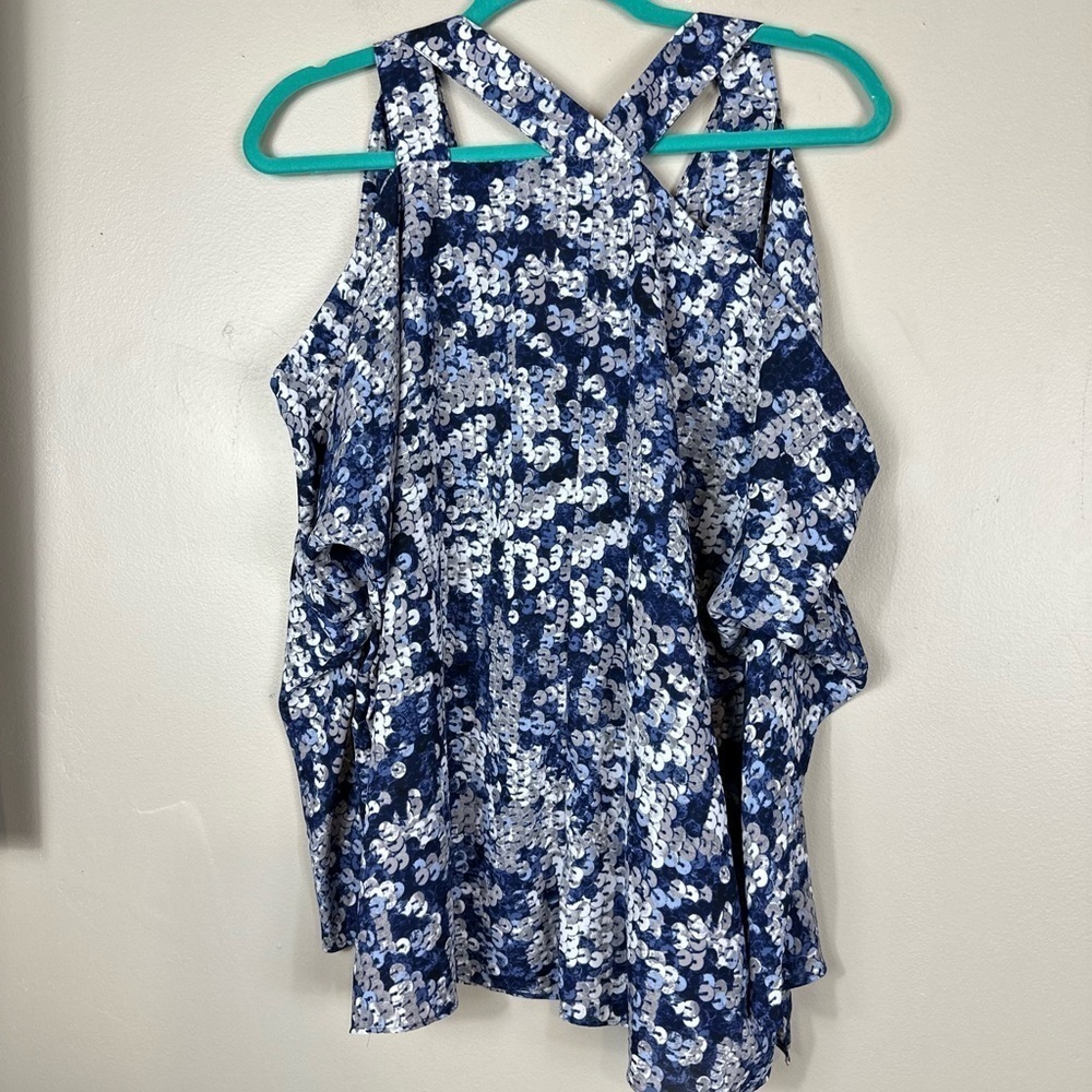 Juicy couture large blouse 23 p2p 25” length preowned no flaws